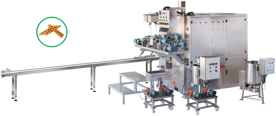 Wafer stick baking line