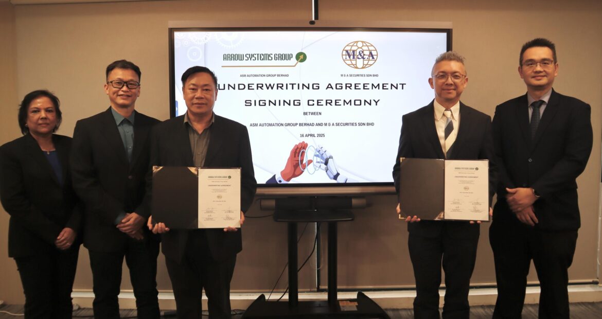 ASM Automation Group Berhad-Underwriting Agreement signing ceremony
