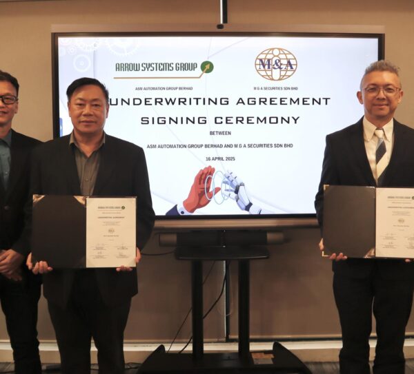 ASM Automation Group Berhad-Underwriting Agreement signing ceremony